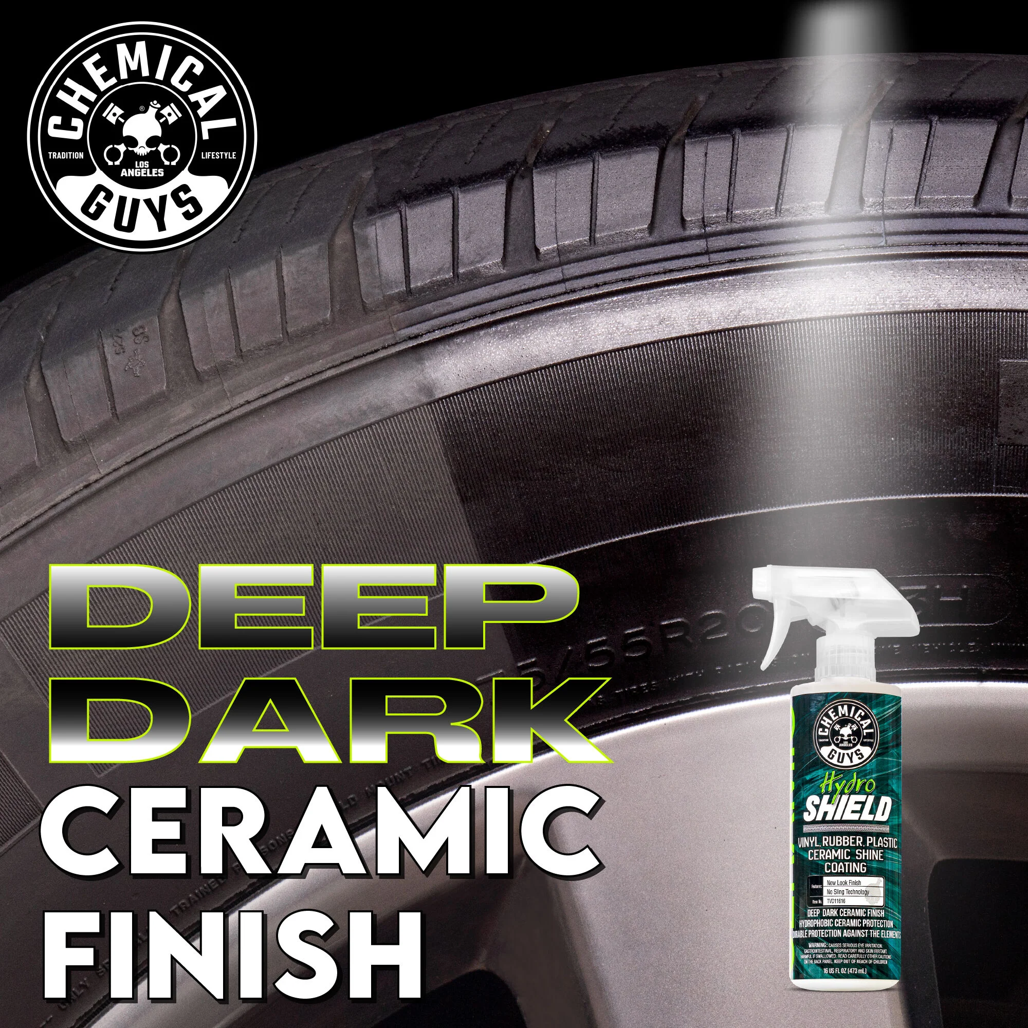 HydroShield Vinyl, Rubber, Plastic Ceramic Shine Coating - Image 10