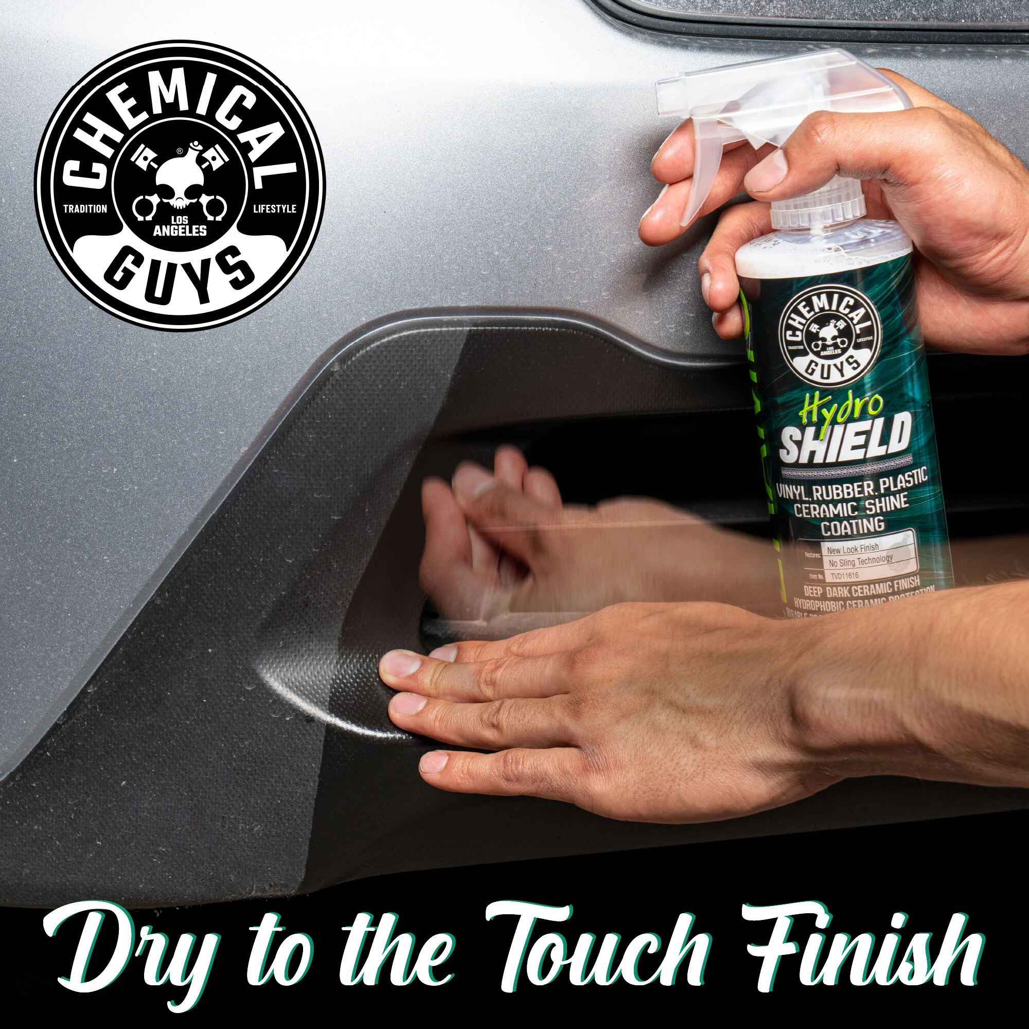 HydroShield Vinyl, Rubber, Plastic Ceramic Shine Coating - Image 9
