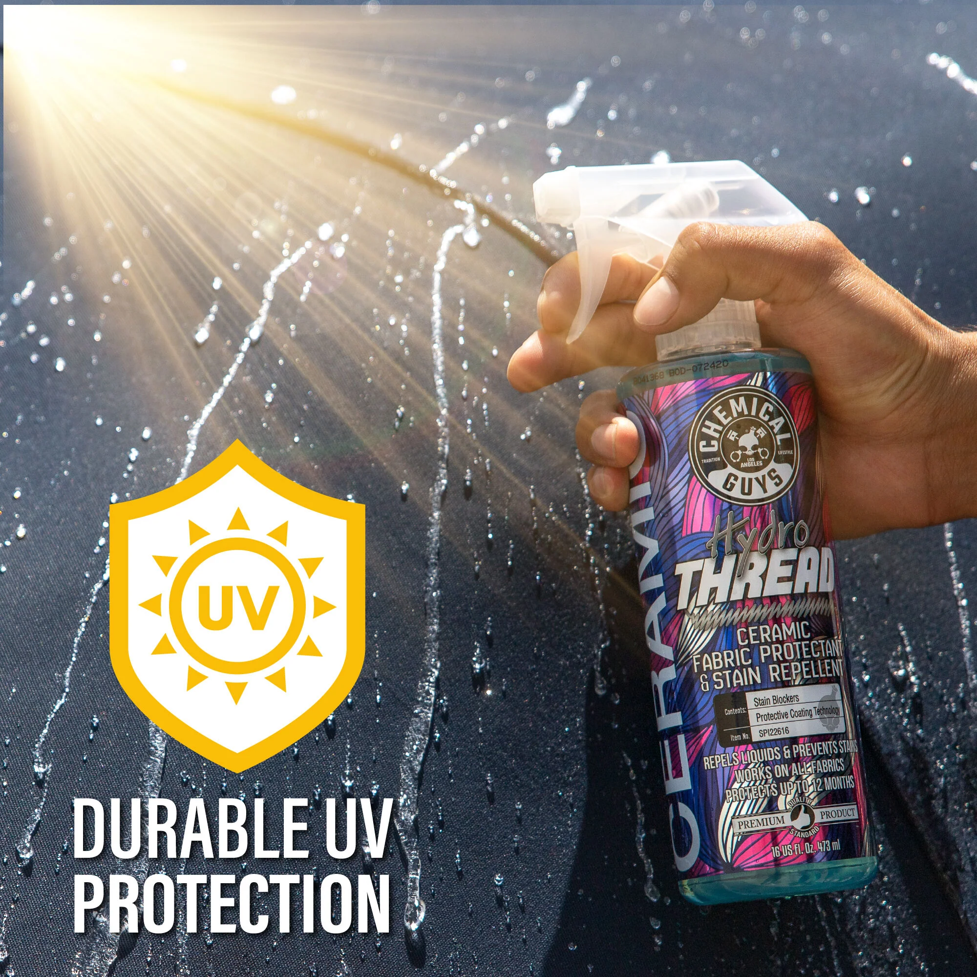 HydroThread Ceramic Fabric Protectant & Stain Repellent - Image 11