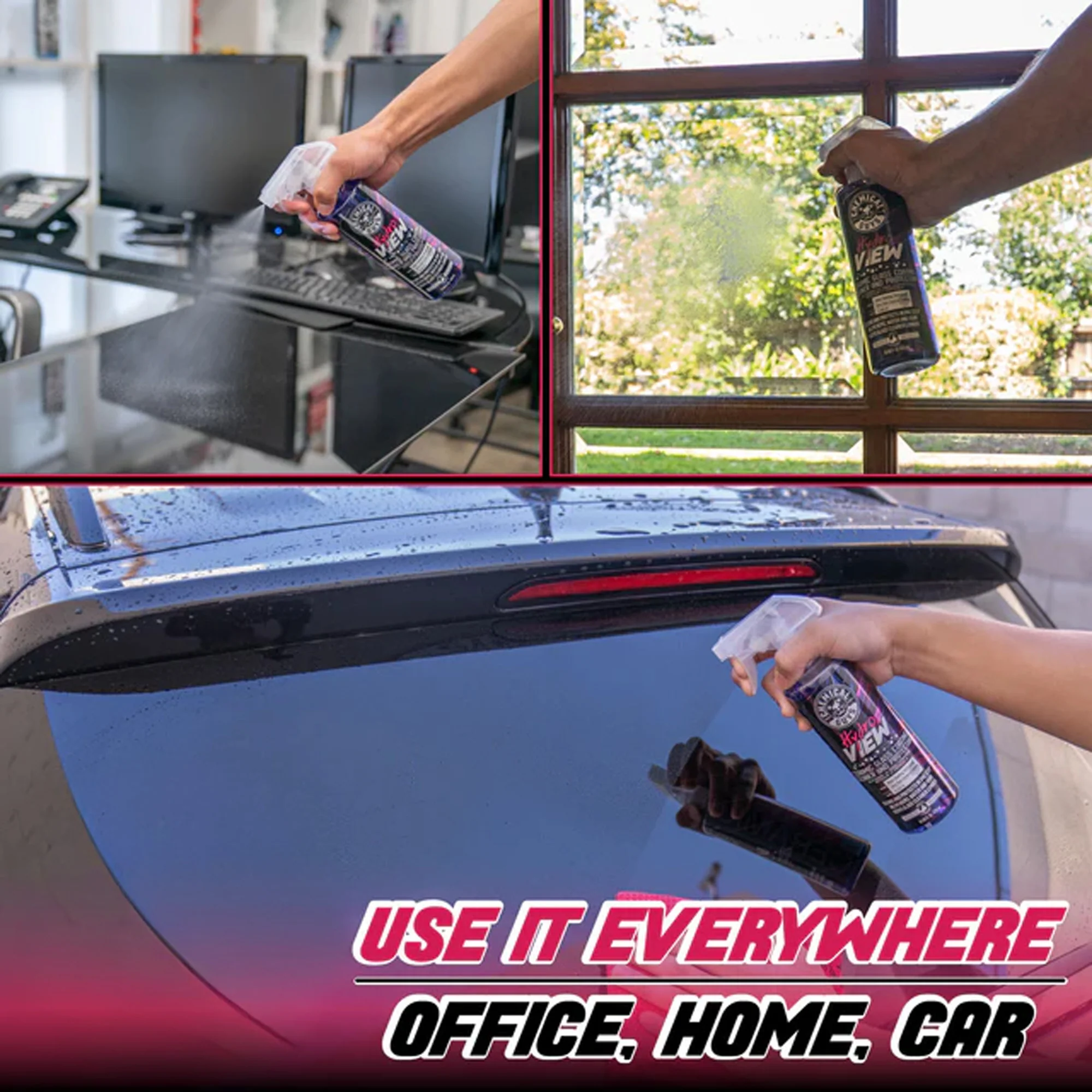 HydroView Ceramic Glass Cleaner & Coating - Image 3