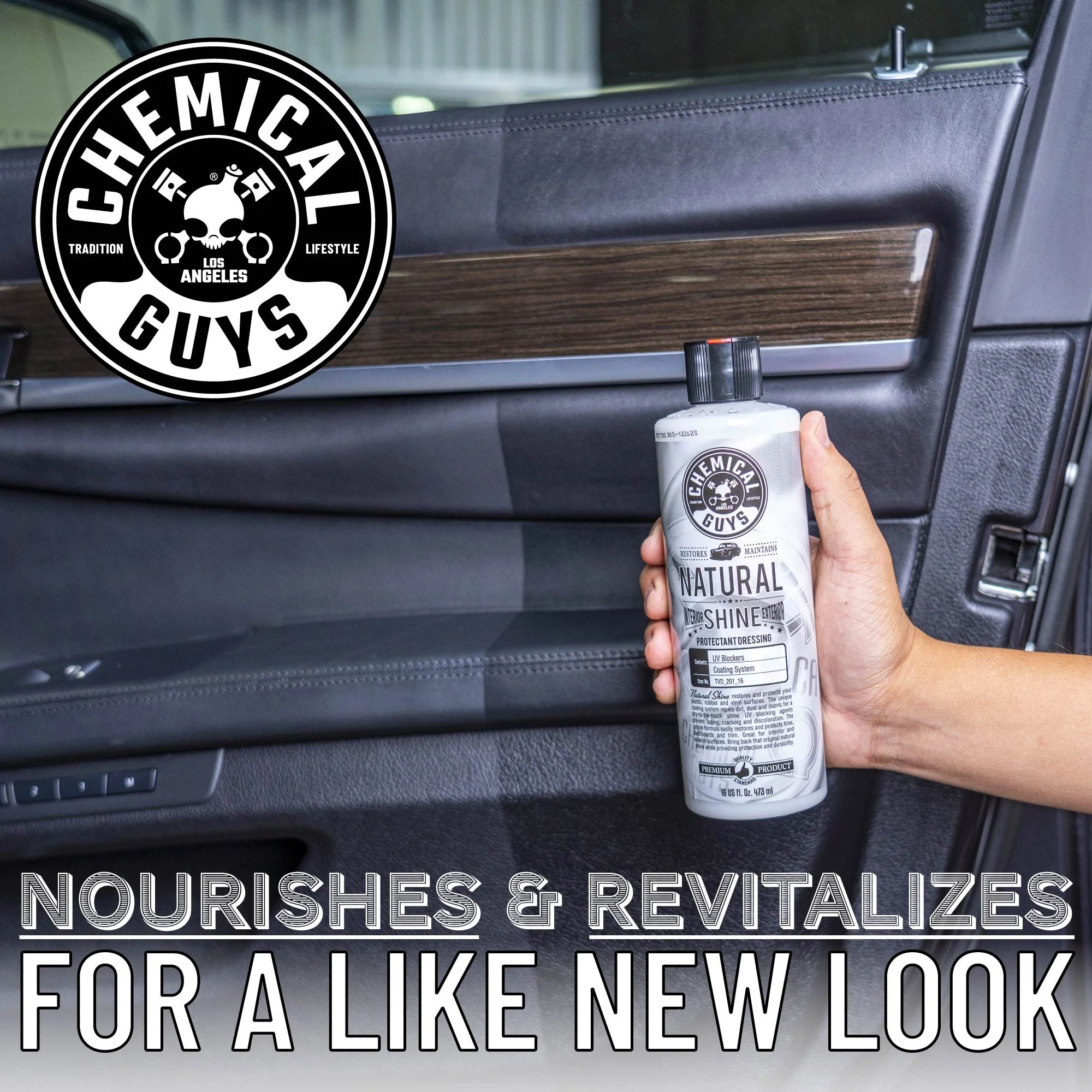 Natural Shine New Look Shine Plastic, Rubber, Vinyl Dressing - Image 4
