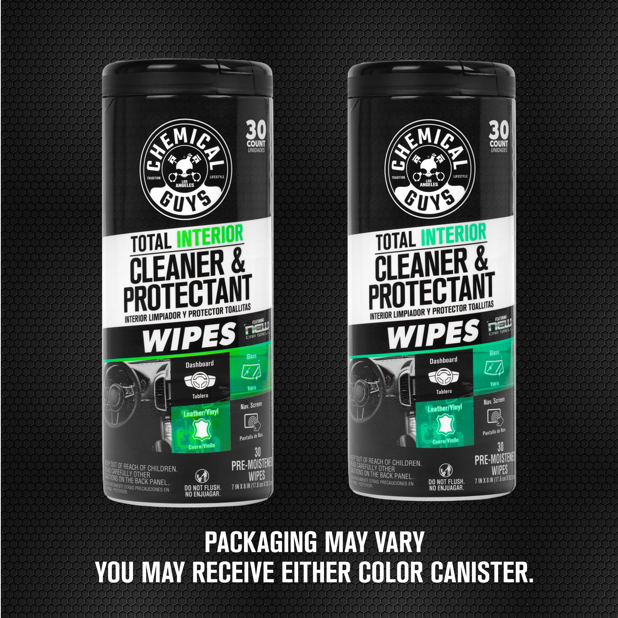 Total Interior Cleaner & Protectant Canister Wipes - Image 8